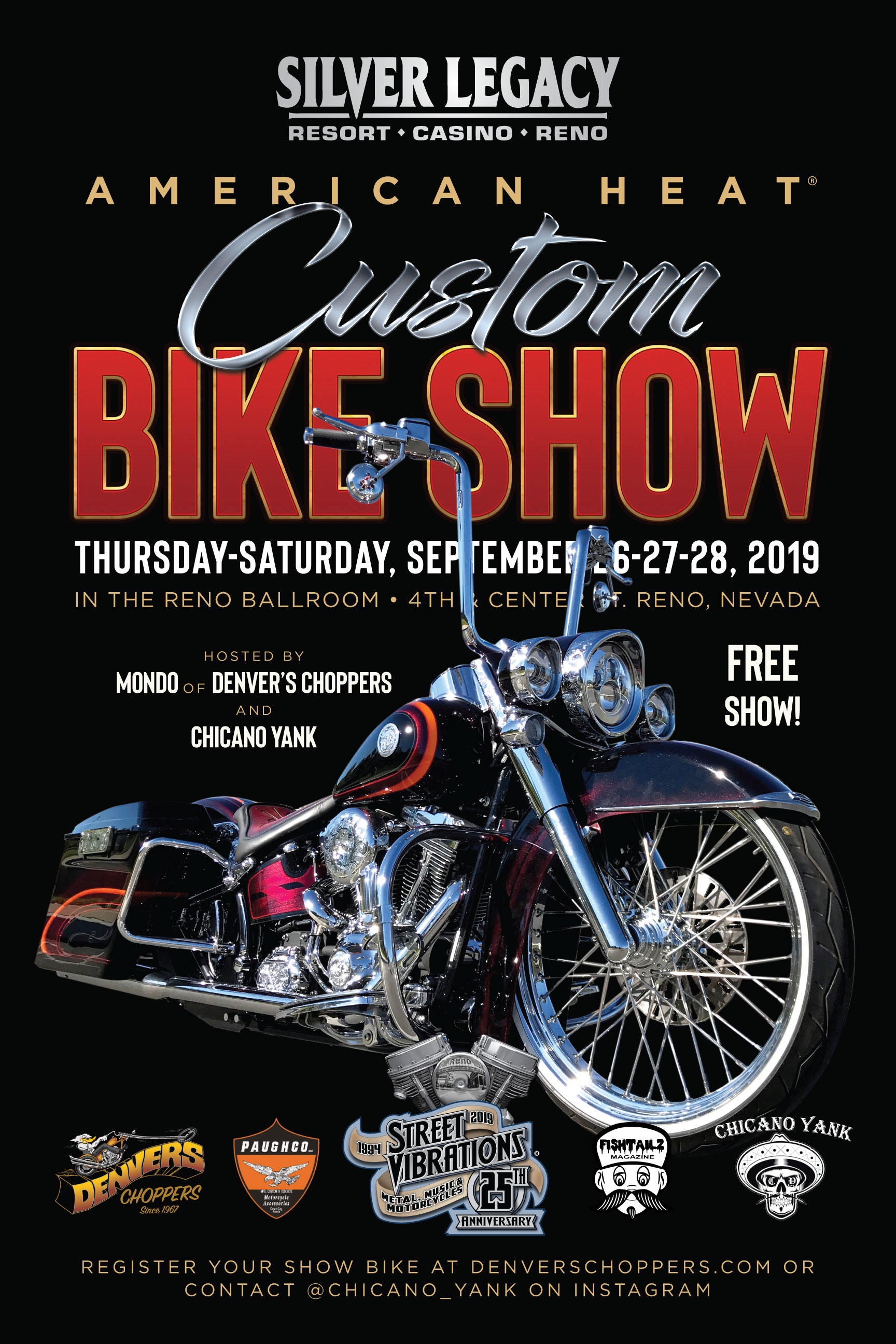 Street Vibrations 2019 Bike Show